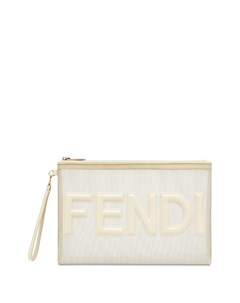 Прозрачный клатч Fendi