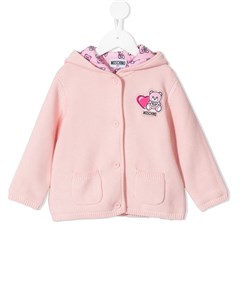 Трикотажный кардиган Teddy Bear Moschino kids