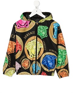 Куртка с принтом Medusa Versace kids