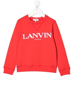 Толстовка с вышитым логотипом Lanvin enfant