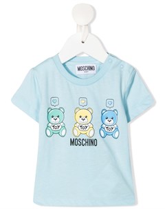 Футболка с принтом Teddy Bear Moschino kids