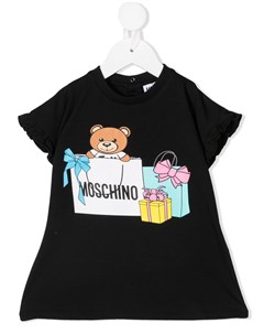 Платье с принтом Teddy Bear Moschino kids