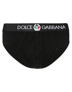 Трусы брифы с логотипом Dolce&gabbana