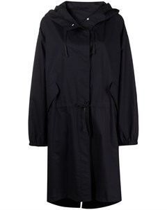 Плащ с капюшоном и логотипом Jil sander