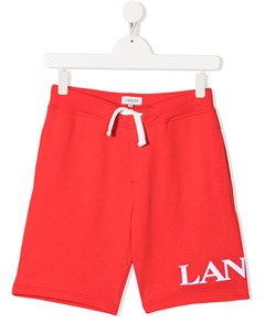 Спортивные шорты с логотипом Lanvin enfant