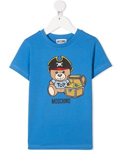 Футболка с принтом Teddy Bear Moschino kids