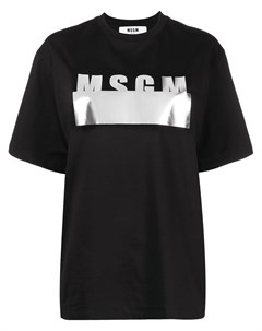 Футболка с логотипом Msgm