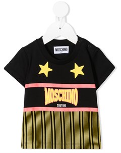 Футболка с логотипом Moschino kids