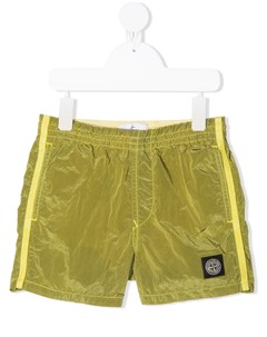 Шорты с нашивкой логотипом Stone island junior