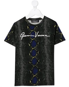 Футболка с принтом Versace kids