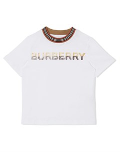 Футболка с принтом Burberry kids