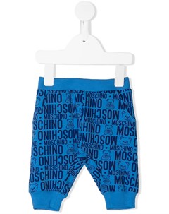 Спортивные брюки с логотипом Moschino kids