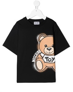 Футболка с логотипом Moschino kids