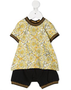 Комбинезон с принтом Barocco Versace kids