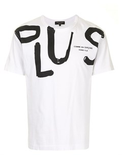 Футболка с принтом Plus Comme des garçons pre-owned