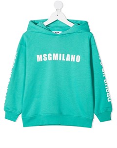 Худи с логотипом Msgm kids