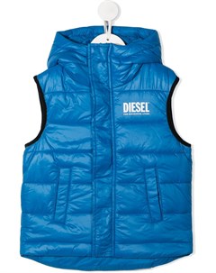 Дутый жилет с капюшоном Diesel kids