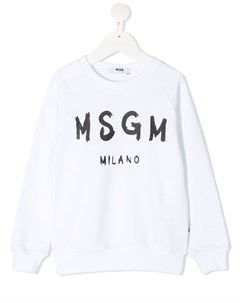 Толстовка с логотипом Msgm kids