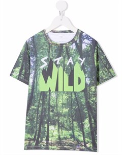 Футболка Stay Wild Stella mccartney kids