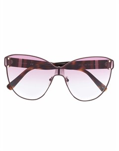 Солнцезащитные очки в массивной оправе кошачий глаз Longchamp