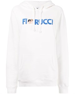 Худи из органического хлопка с вышитым логотипом Fiorucci