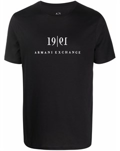 Футболка с логотипом Armani exchange