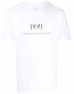 Футболка с логотипом Armani exchange