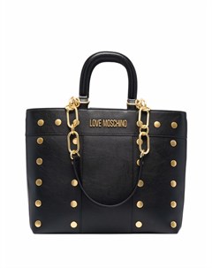 Сумка тоут с цепочкой Love moschino