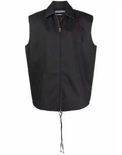 Куртка Le gilet Biella на молнии Jacquemus