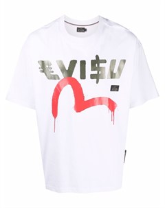 Футболка с логотипом Evisu