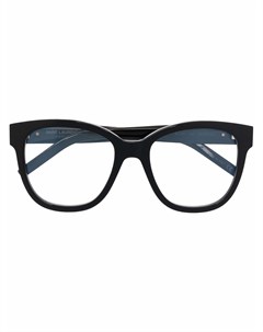 Очки в массивной оправе Saint laurent eyewear