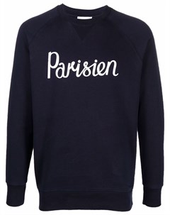 Толстовка Parisien с надписью Maison kitsune