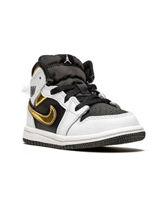 Кроссовки Jordan 1 Mid Metallic Gold Jordan kids