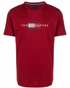 Футболка с логотипом Tommy hilfiger