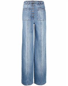 Широкие джинсы Abrams с завышенной талией Ulla johnson