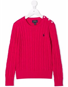 Джемпер Polo Pony фактурной вязки Ralph lauren kids