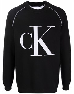 Толстовка с круглым вырезом и логотипом Calvin klein jeans