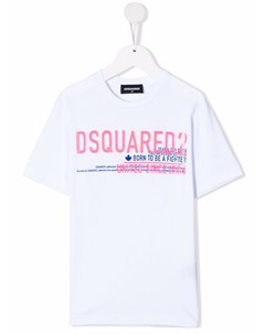 Футболка с логотипом Dsquared2 kids