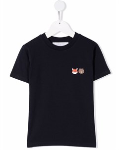 Футболка с логотипом из коллаборации с Line Friends Maison kitsune kids