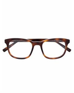 Очки в оправе черепаховой расцветки Saint laurent eyewear