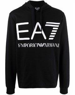 Худи с логотипом Ea7 emporio armani