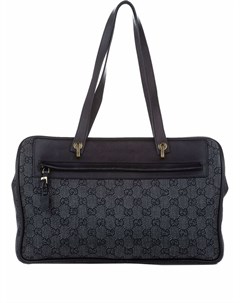 Сумка на плечо из канваса с узором GG Gucci pre-owned