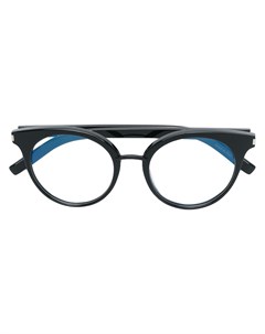 Очки в круглой оправе Saint laurent eyewear