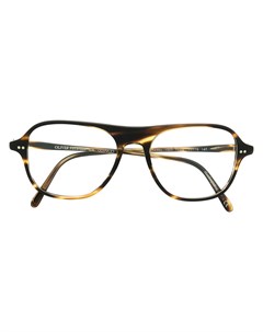 Очки в оправе черепаховой расцветки Oliver peoples