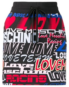 Юбка с логотипом Love moschino