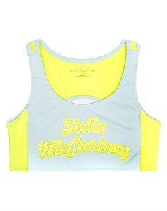 Спортивный бюстгальтер с логотипом Stella mccartney kids