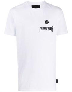 Футболка с круглым вырезом и логотипом Philipp plein