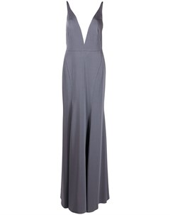 Платье Crema с глубоким V образным вырезом Marchesa notte bridesmaids