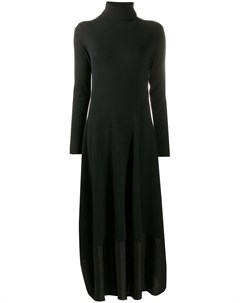 Длинное трикотажное платье Jil sander