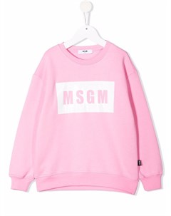 Толстовка с логотипом Msgm kids